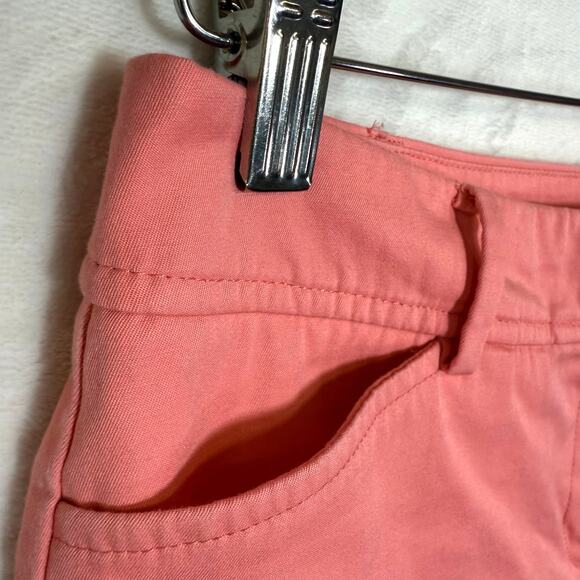 Talbots 4 Perfect Shorts Peach Pink Bermuda Formal Golf Party Preppy Posh Summer - Picture 2 of 10